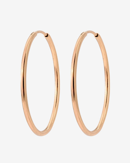 Maxi Hoops Oro Rosa