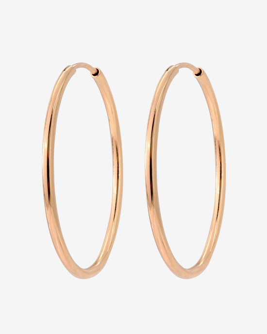 Maxi Hoops Oro Rosa