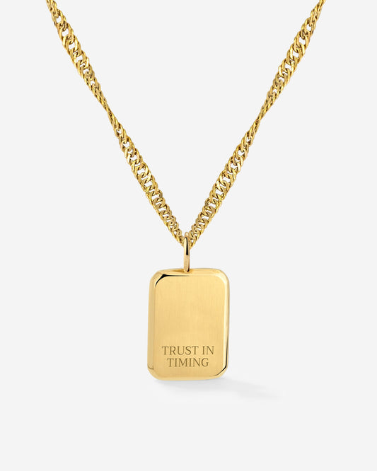 Trust in Timing Necklace