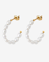 Pearly Leni Hoop Orecchini Oro
