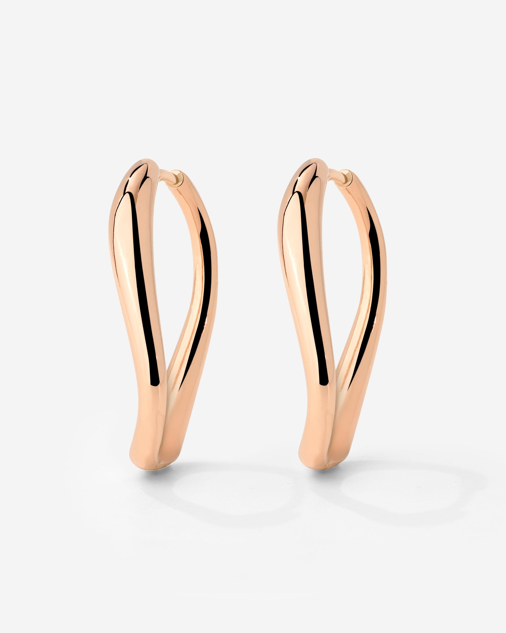 Timeless Oval Orecchini Oro Rosa