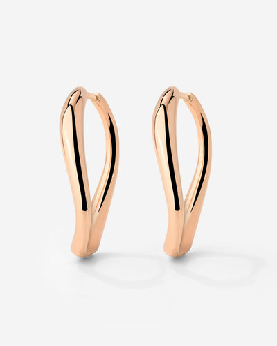 Timeless Oval Orecchini Oro Rosa