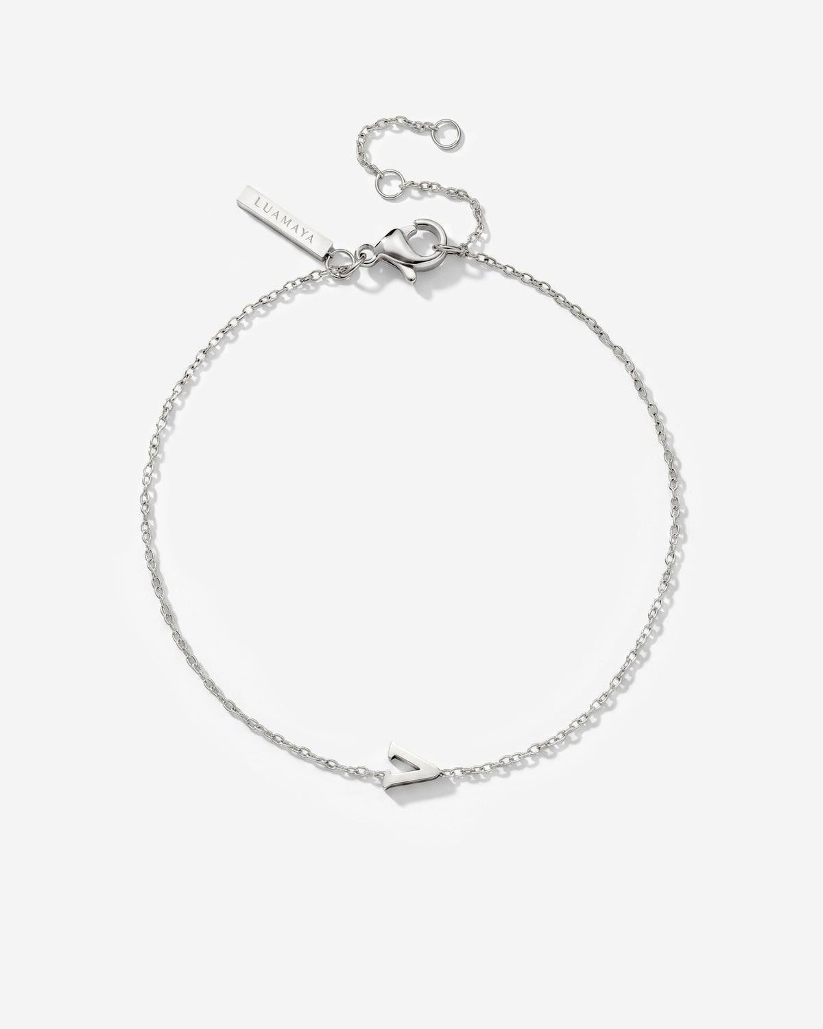 Tiny Letter Bracelet
