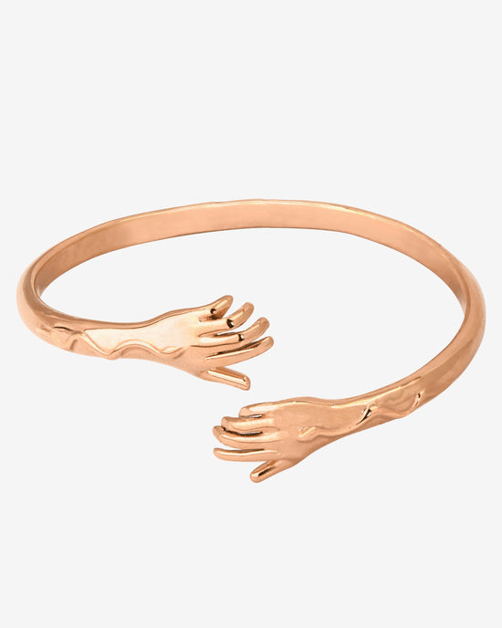Love Lisa Hug Bangle Oro Rosa