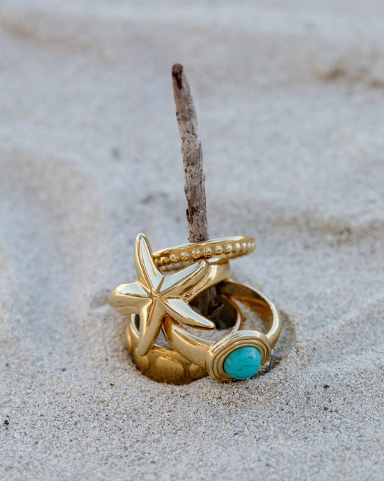Boho Dots Anello Oro