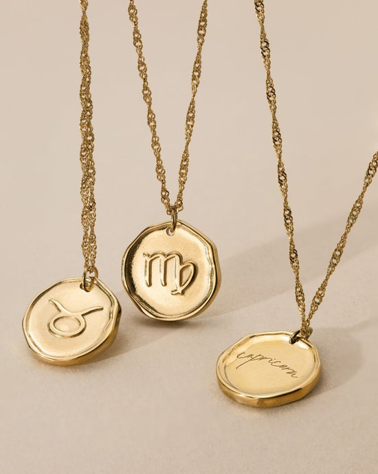 Zodiac Collana - Vergine Oro