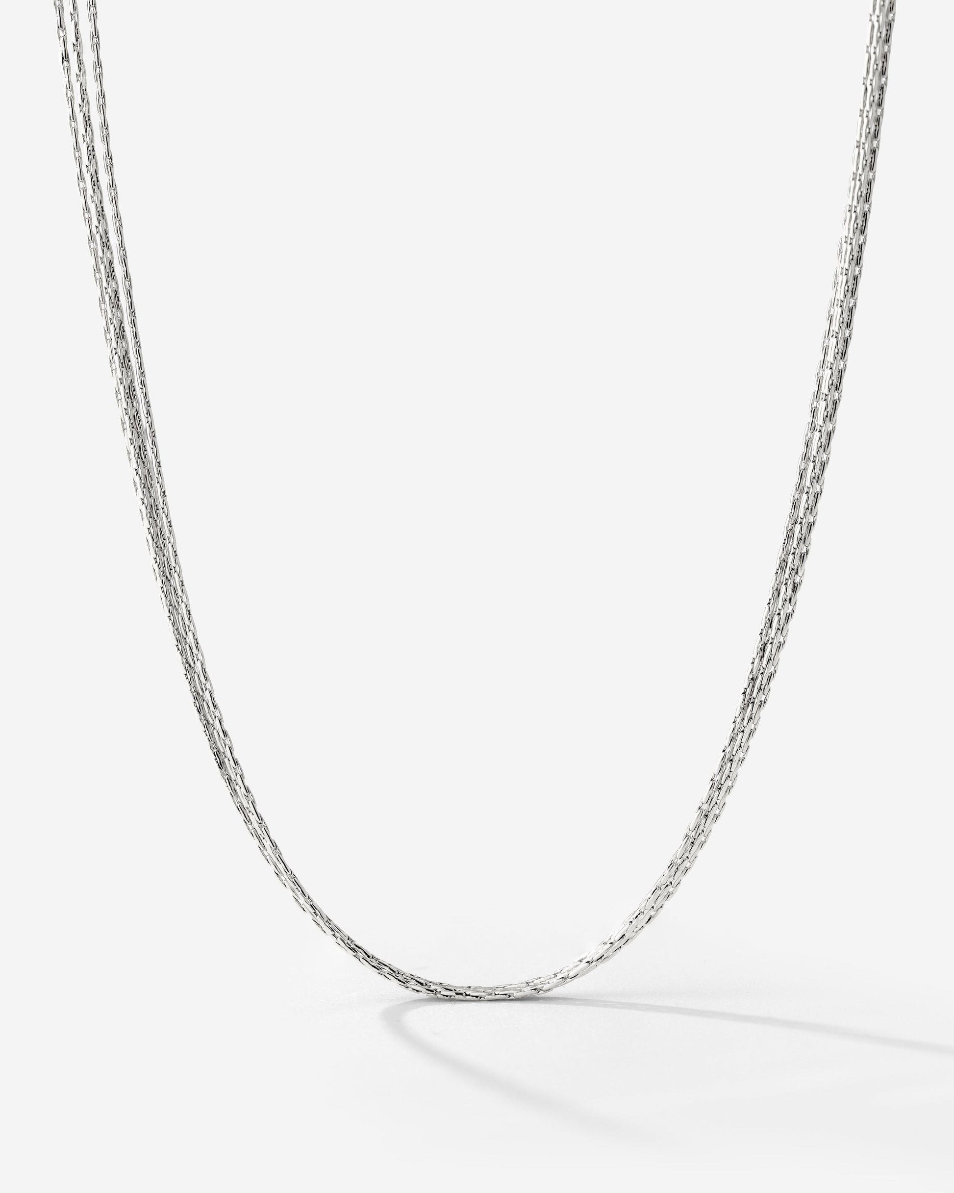 Cascade Layer Collana Argento