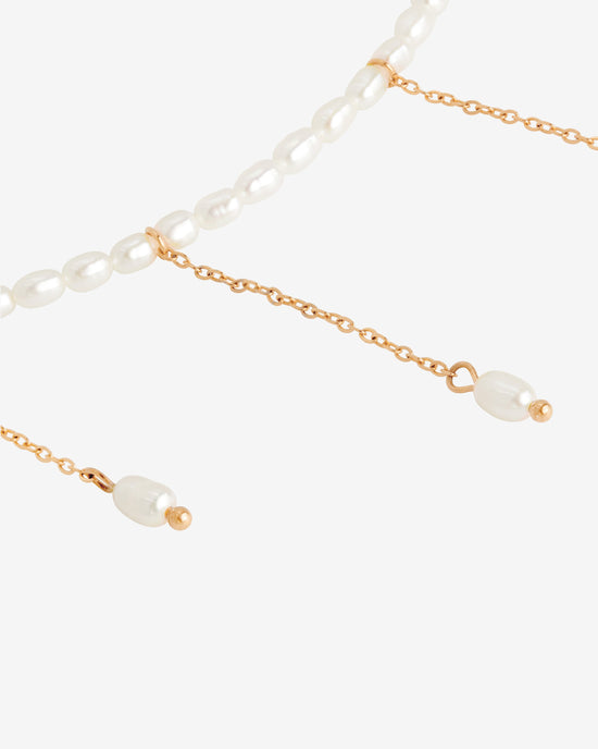 Lolas Love Pearl Power Collana Oro Rosa