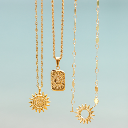 Sunny Side Up Collana Argento