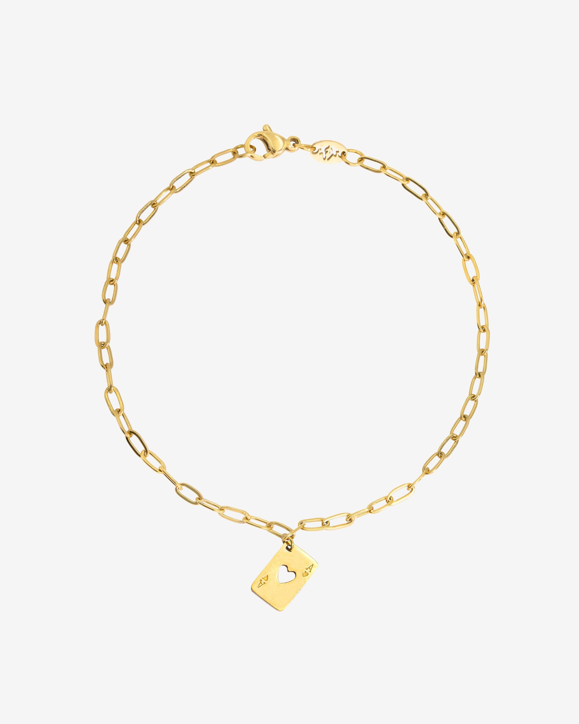 Ace Up the Sleeve Bracciale Oro