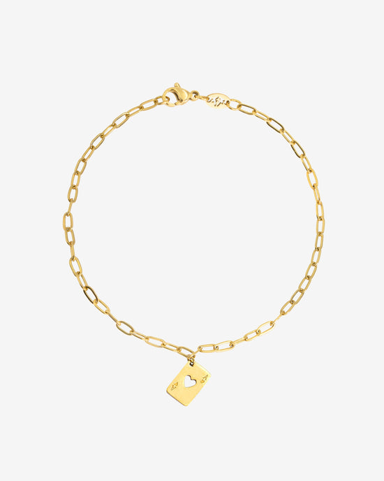 Ace Up the Sleeve Bracciale Oro