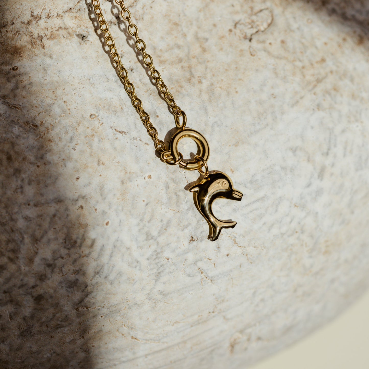 Dolphin Classic Chain Collana Set Oro