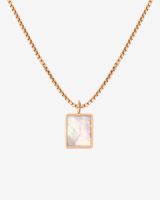 Shimmering Reflection Collana Oro Rosa