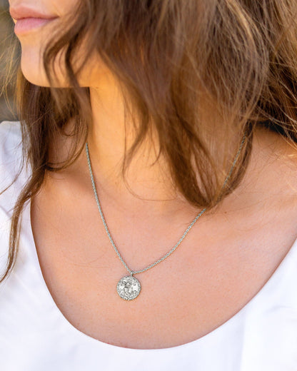 Zodiac Sign Collana Argento