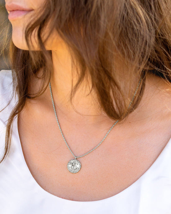 Zodiac Sign Collana Argento