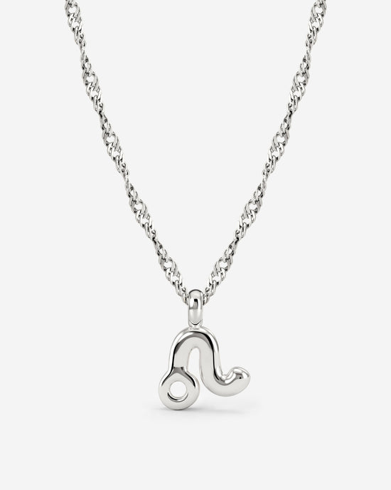 Leo Bubble Collana Argento