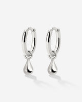 Drop it Hoop Set Small Argento