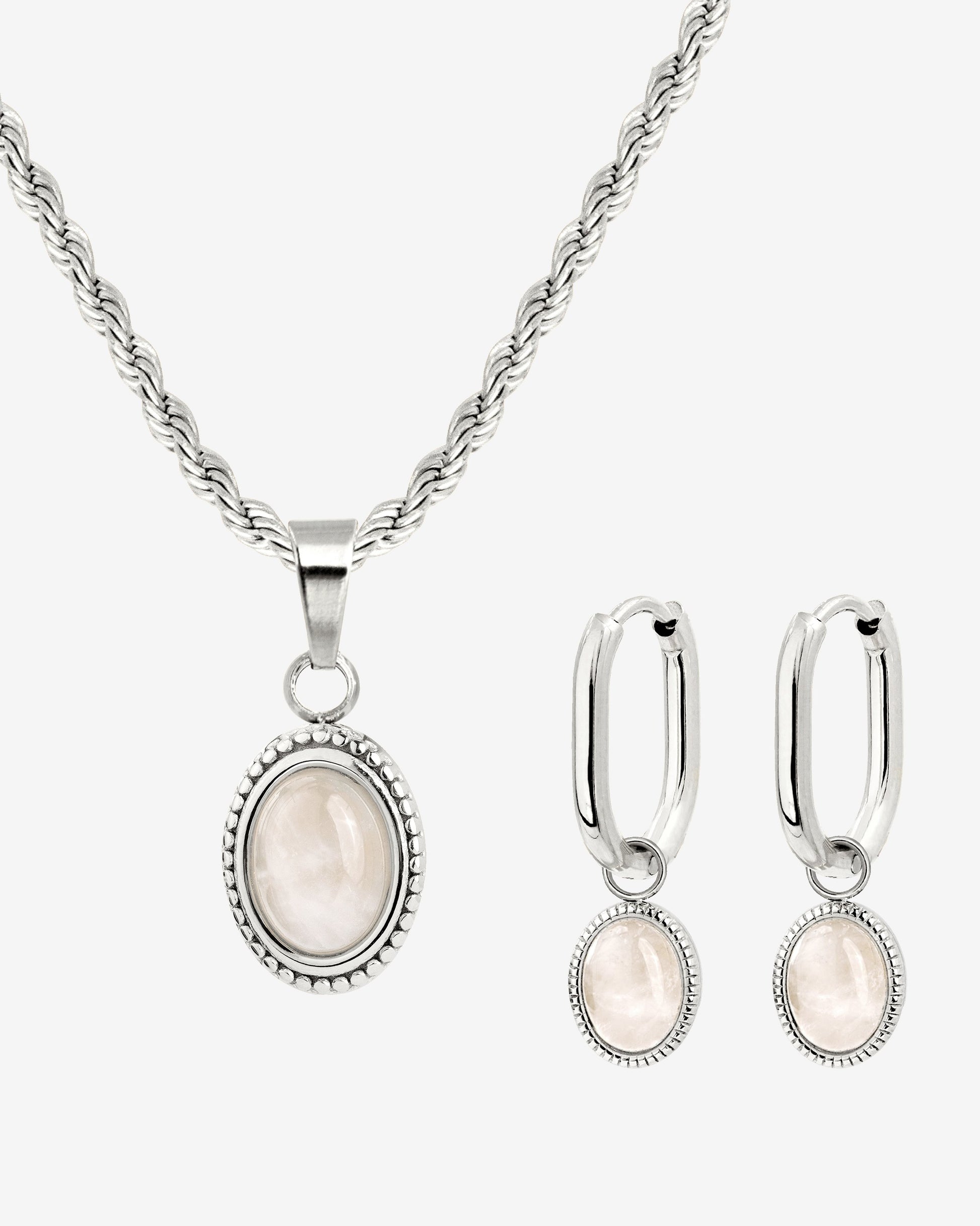 Blush Quartz Bundle Argento