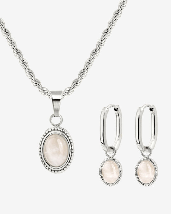 Blush Quartz Bundle Argento