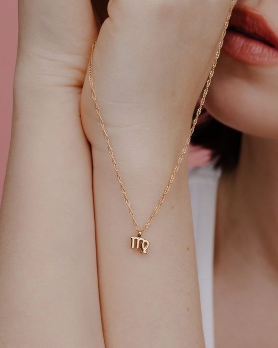 Virgo Bubble Collana Oro Rosa