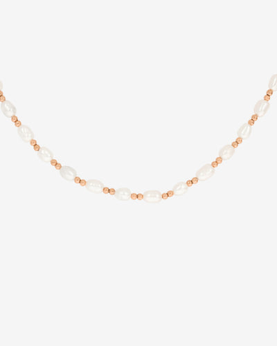 Summertime Pearl Collana Oro Rosa