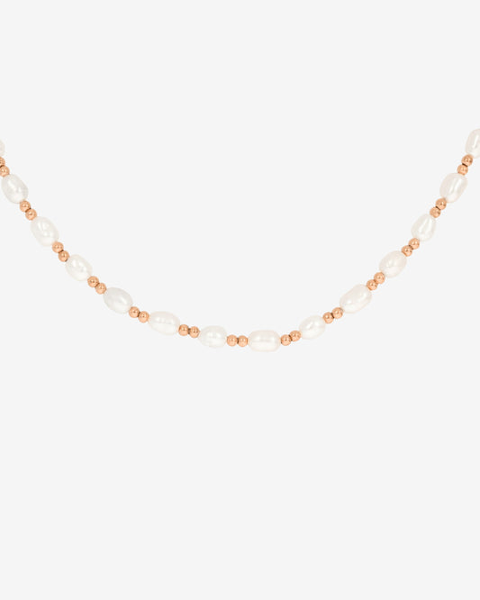 Summertime Pearl Collana Oro Rosa