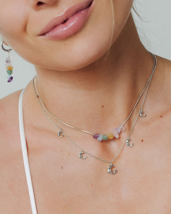 Vivid Visavie Choker Argento