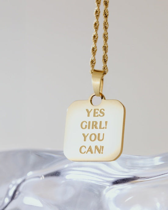 Yes girl! You can! Collana Oro Rosa