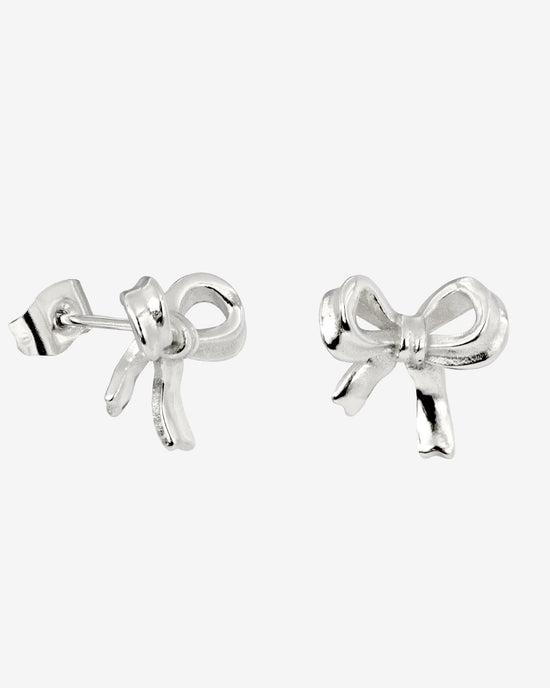 Pretty Ribbon Orecchini Argento