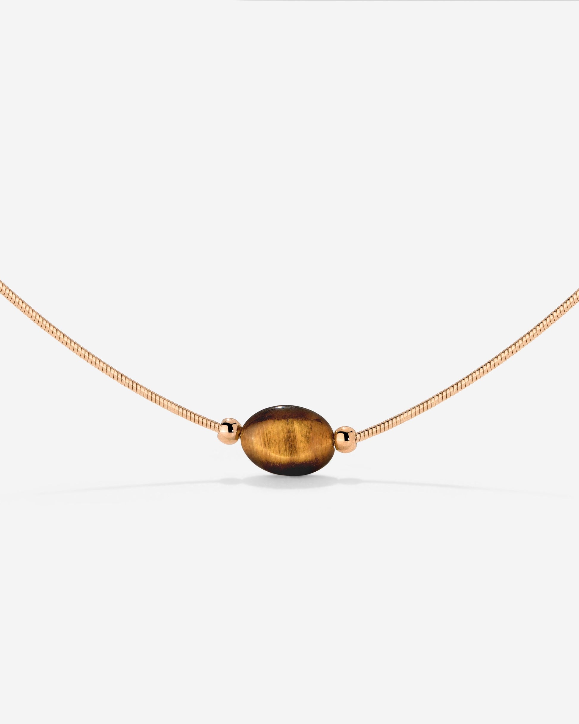Sunflare Gem Choker Oro Rosa