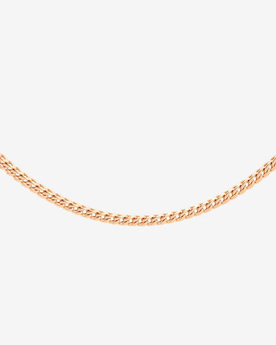 Spiga Chain Collana Oro Rosa