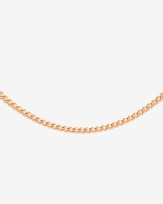 Spiga Chain Collana Oro Rosa