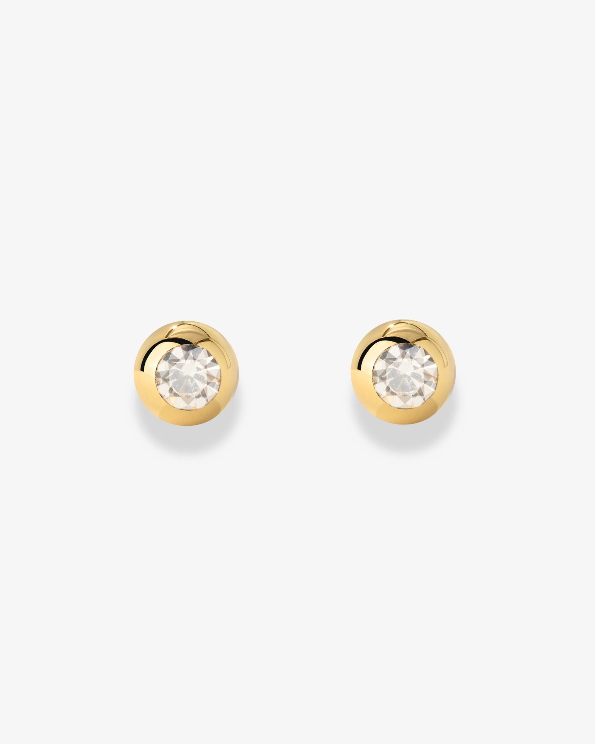 Bezel Bling Orecchini Oro