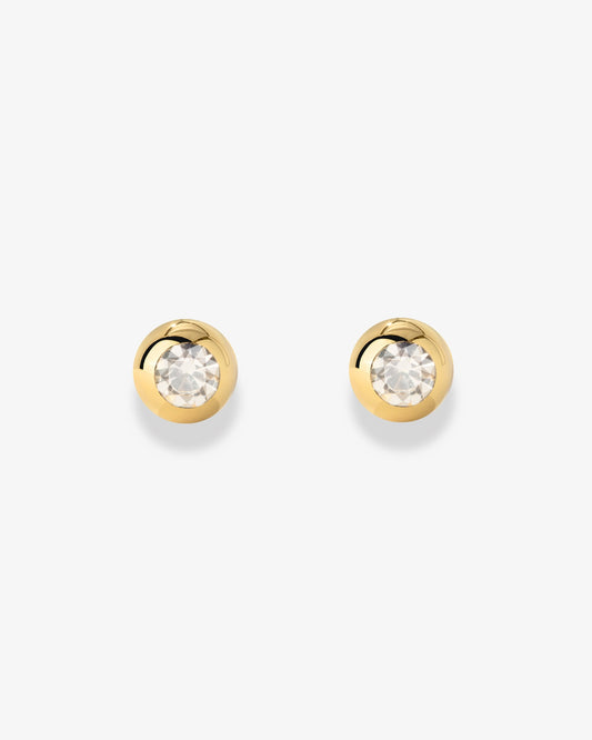 Bezel Bling Orecchini Oro