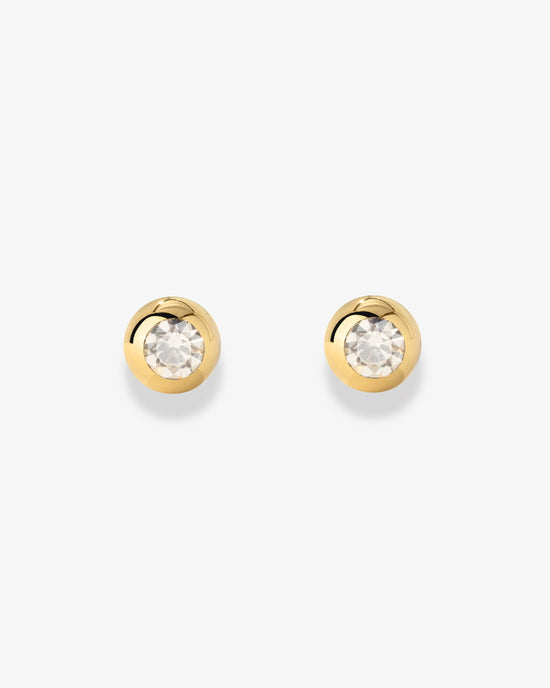 Bezel Bling Orecchini Oro