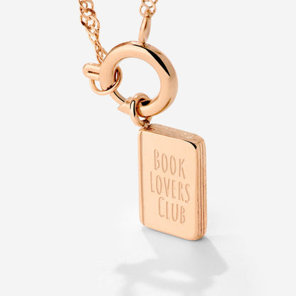 Book Lovers Club Singapore Chain Collana Set Oro Rosa