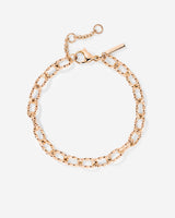 Fantasy Chain Bracciale Oro Rosa