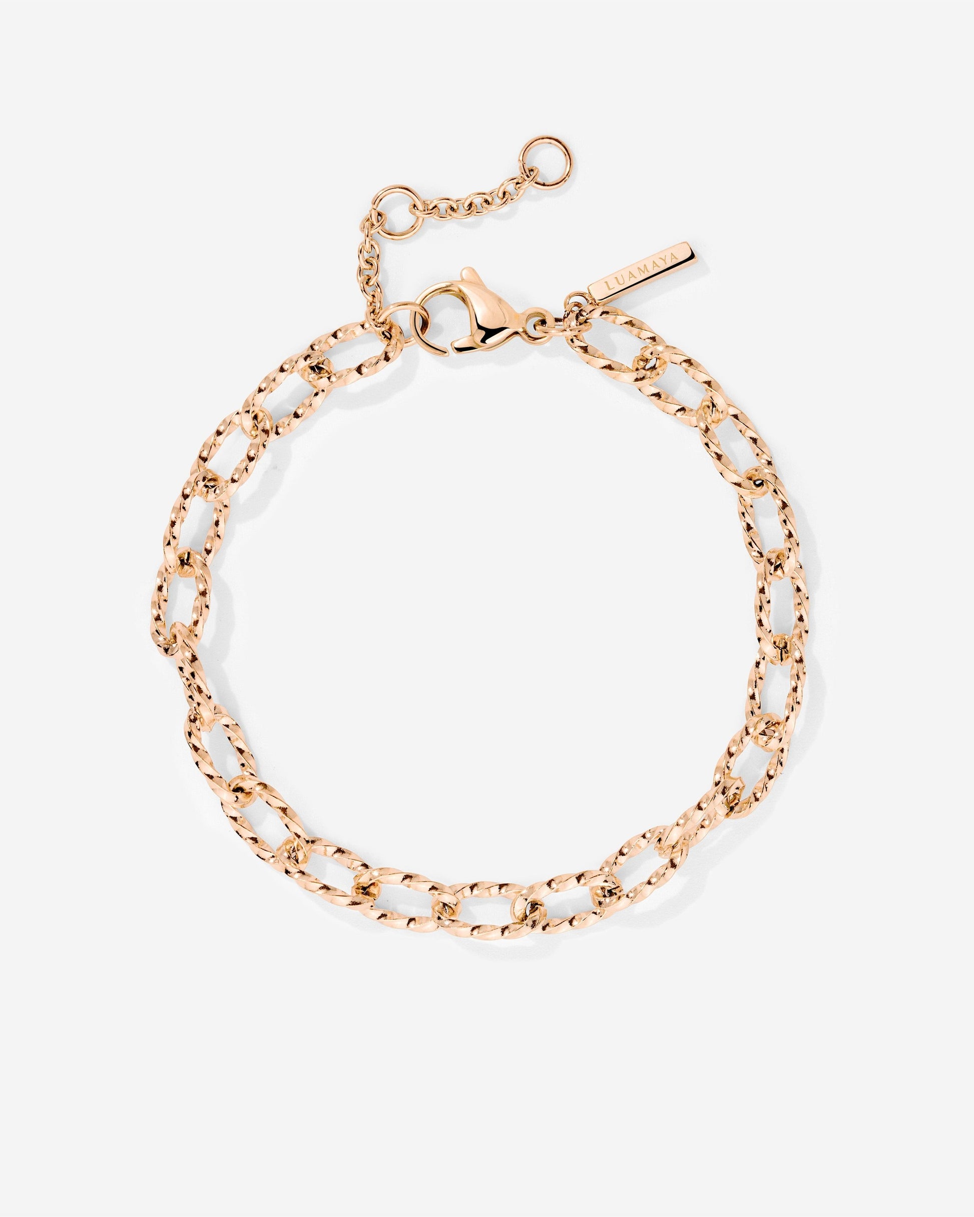 Fantasy Chain Bracciale Oro Rosa