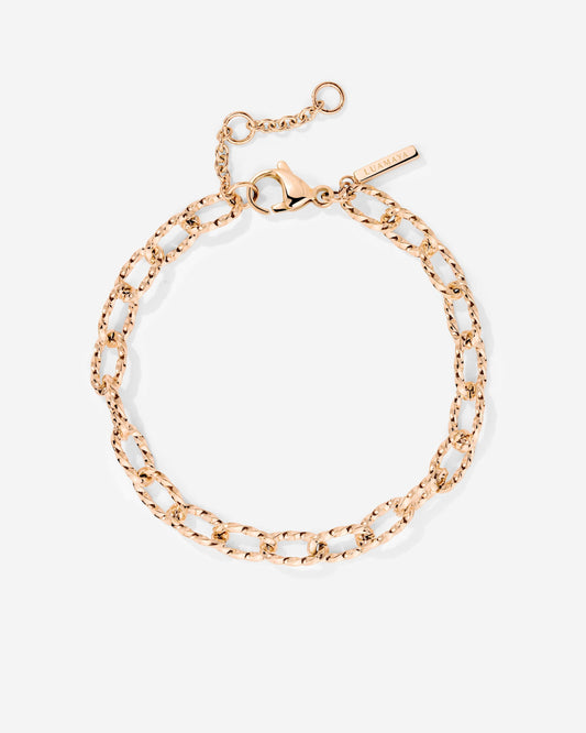 Fantasy Chain Bracciale Oro Rosa