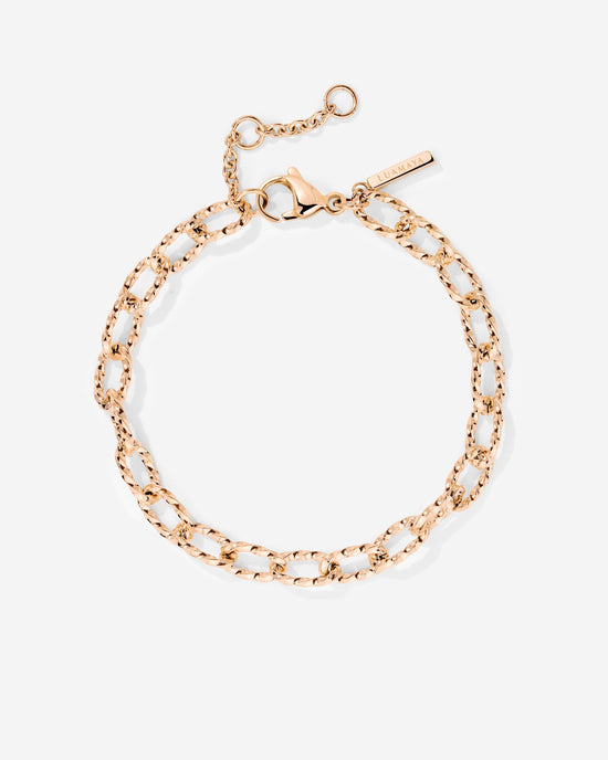 Fantasy Chain Bracciale Oro Rosa