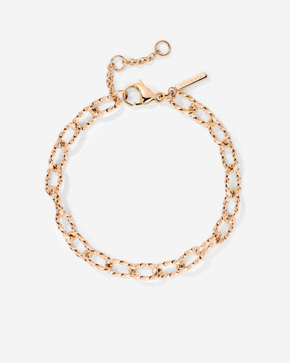 Fantasy Chain Bracciale Oro Rosa
