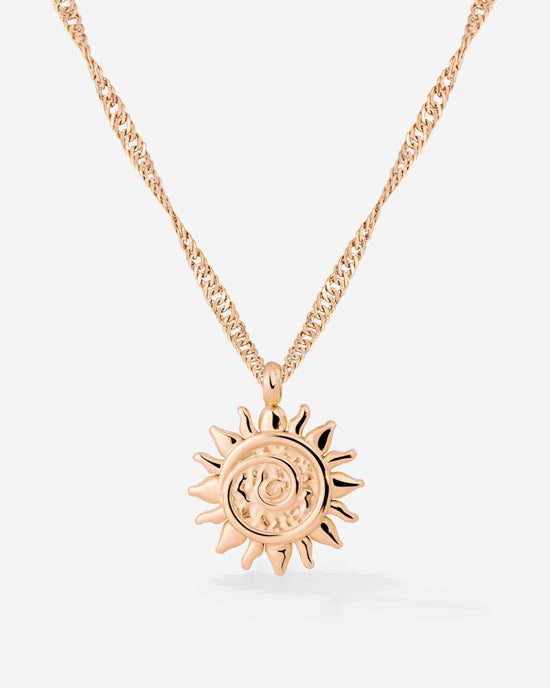 Sunny Swirl Collana Oro Rosa