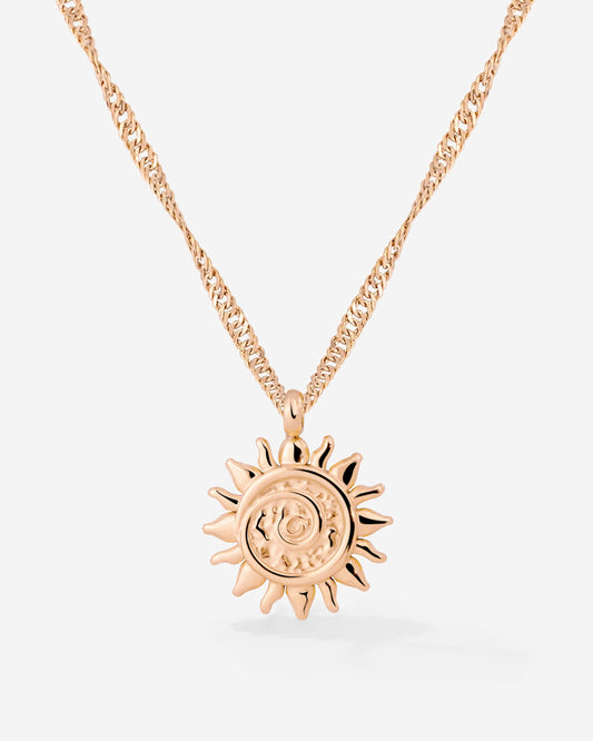 Sunny Swirl Collana Oro Rosa