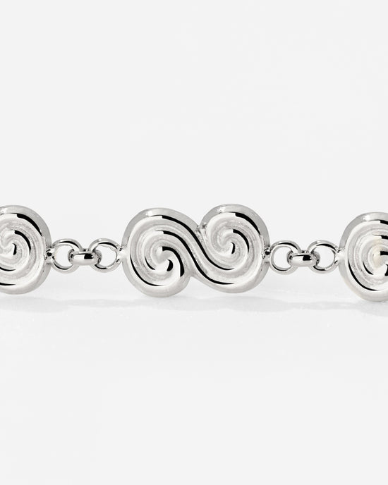 Serpent's Whisper Hoop Set Small Argento
