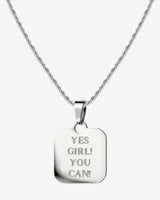 Yes girl! You can! Collana Argento