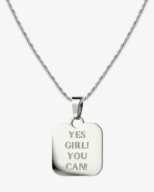 Yes girl! You can! Collana Argento