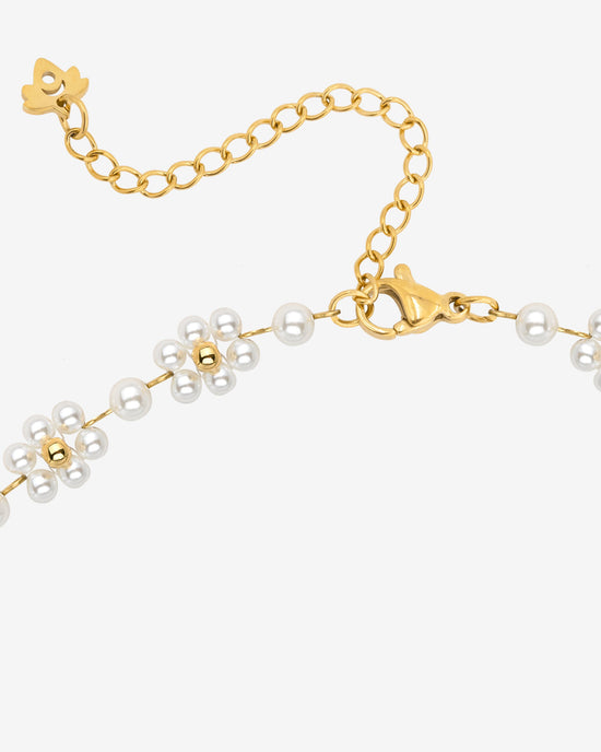 Bonita Flor Choker Oro
