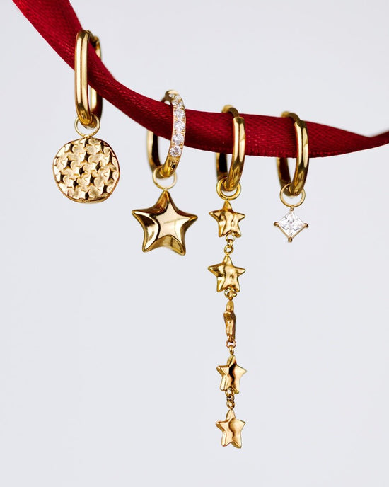 North Star Hoop Set Small Oro
