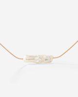 Luminous Pearl Choker Oro Rosa