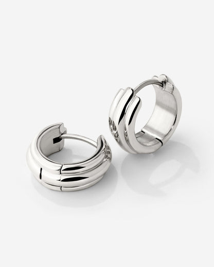 Halo Orecchini Argento